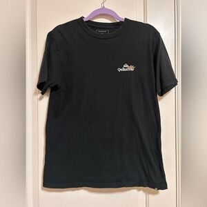 🌴🌊🏄Quiksilver unisex California Surfer Beach Classic Black Tee🏄🏾🌴🌊